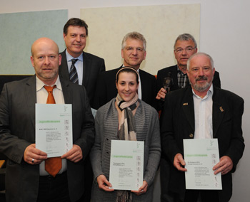 Die Preisträger des Jugendförderpreises 2010 mit dem neu gewählten Vorsitzenden Hans-Werner Erb Die Preisträger des Jugendförderpreises 2010 mit dem neu gewählten Vorsitzenden Hans-Werner Erb